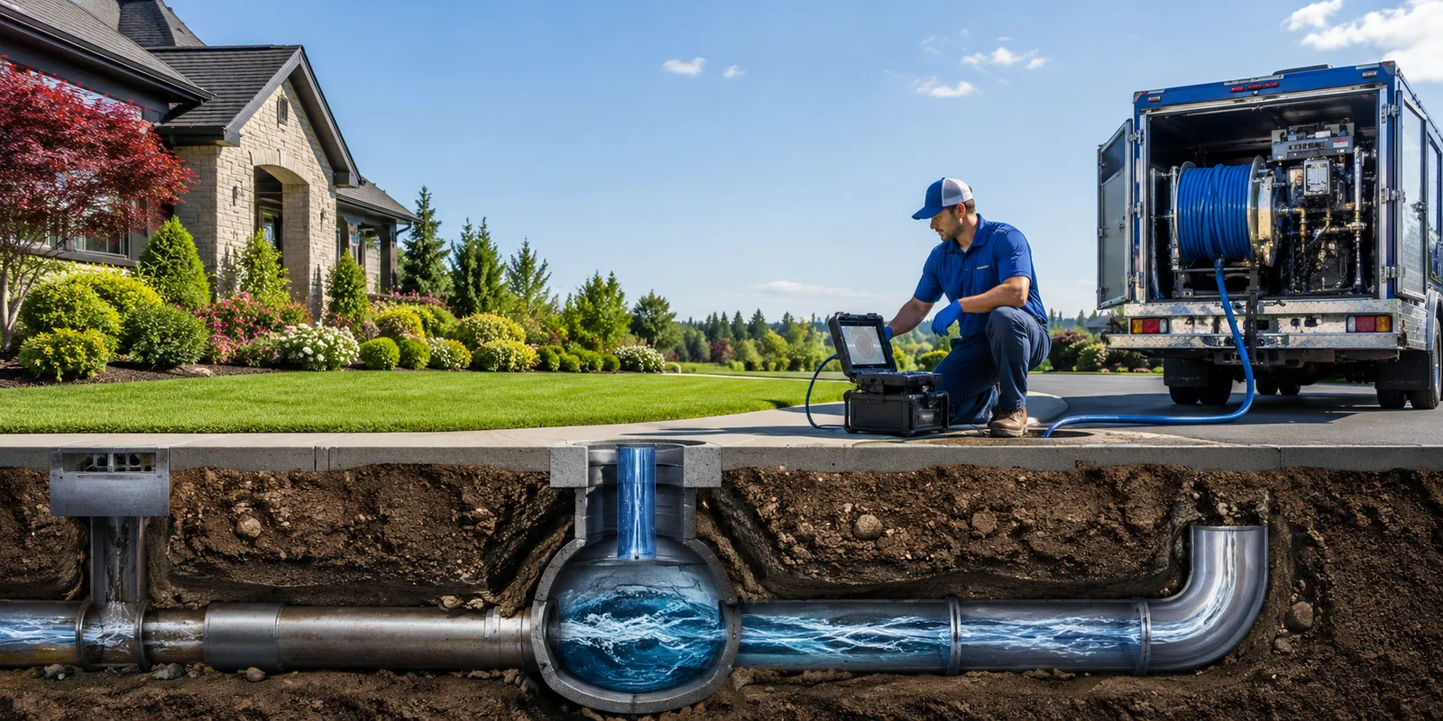 Drainage restoration information for Central Lake, MI